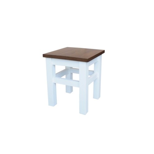 TABORET MASYWNY BIAŁY+ORZECH.jpg
